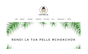 Il sito online di Chok Chok Lab