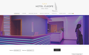 Il sito online di Cleofe Hotel