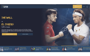 Il sito online di Ultimate Tennis Showdown