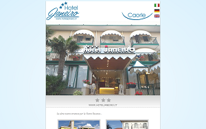 Il sito online di Janeiro Hotel Caorle