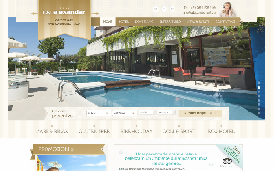 Il sito online di Alexander Hotel