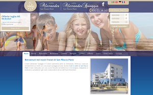 Il sito online di Hotel Alexander San Mauro Mare