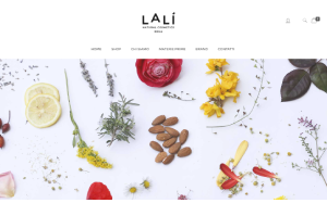 Il sito online di Lali natural cosmetics