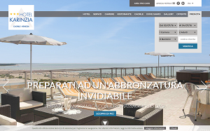 Il sito online di Karinzia Hotel Caorle