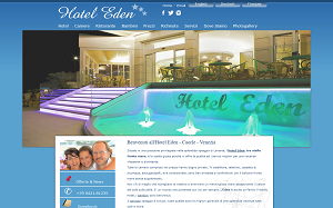 Il sito online di Eden Hotel Caorle