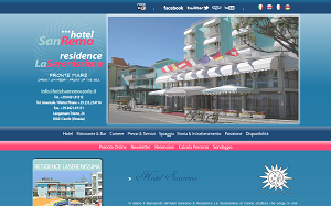 Il sito online di San Remo Caorle Hotel