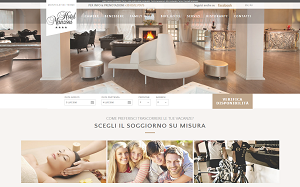 Il sito online di Hotel Manzoni Montecatini