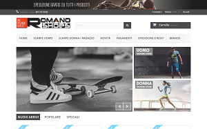 Visita lo shopping online di Outlet Romano Shoes