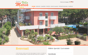 Il sito online di Villa Maria Caorle
