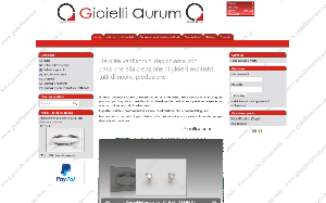 Il sito online di Gioielli Aurum
