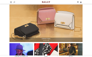 Il sito online di Bally