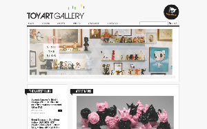 Il sito online di Toy Art Gallery