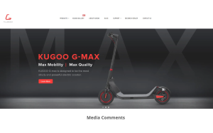 Il sito online di Kugoo