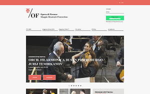 Il sito online di Opera di Firenze