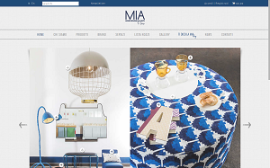 Il sito online di MIA Home Design Gallery
