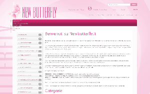 Il sito online di New Butterfly
