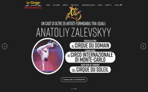 Il sito online di Le Cirque top performers