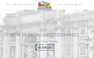 Il sito online di New Parking Mediterraneo