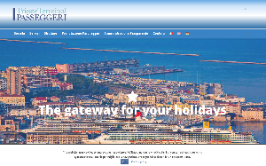 Il sito online di Trieste Terminal Passeggeri