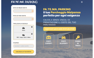 Il sito online di Fatema Parking