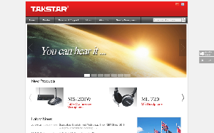 Il sito online di Takstar