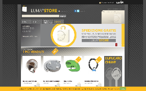 Il sito online di Luma