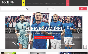 Visita lo shopping online di Football Italia
