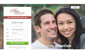 Il sito online di AsianDate