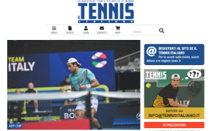 Il sito online di Tennis Italiano