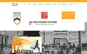 Il sito online di Maratonina di Udine