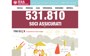 Il sito online di Gruppo ITAS Assicurazioni