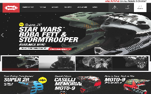 Il sito online di Bell moto helmets