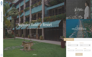 Il sito online di Augustus Hotel & Resort