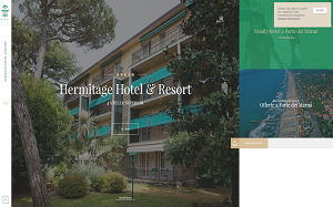 Il sito online di Hermitage Hotel & Resort