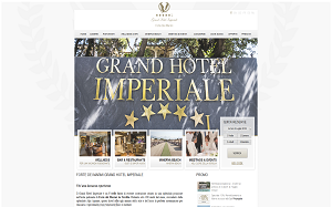 Il sito online di Resort Grand Hotel Imperiale