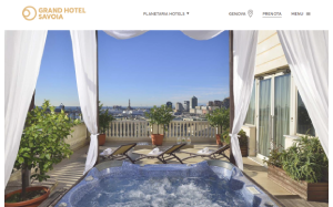 Il sito online di Grand Hotel Savoia Genova