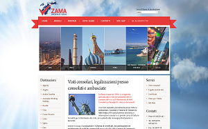Il sito online di Zama