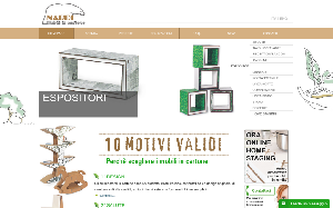 Il sito online di Nardi mobili in cartone