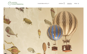 Il sito online di Hotel Continental Genova