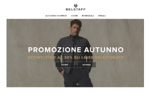 Il sito online di Belstaff