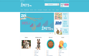 Il sito online di Zpets