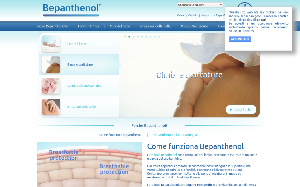 Il sito online di Bepanthenol
