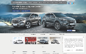 Il sito online di Hyundai