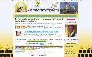 Il sito online di London Transfers