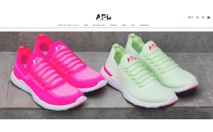 Il sito online di Athletic Propulsion Labs APL