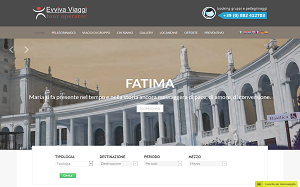 Il sito online di Evviva Viaggi