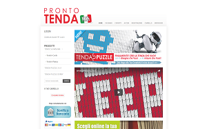 Il sito online di Pronto Tenda