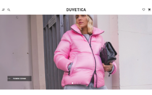 Il sito online di Duvetica