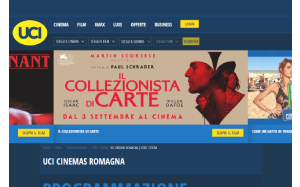 Il sito online di UCI Cinemas Forli Cesena