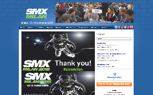 Il sito online di SMX Milano
